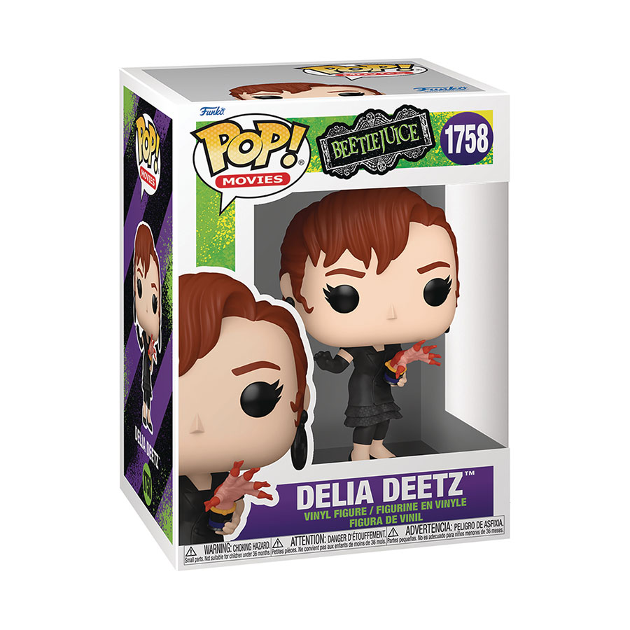POP Movies Beetlejuice Series 3 Delia Deetz Vinyl Figure