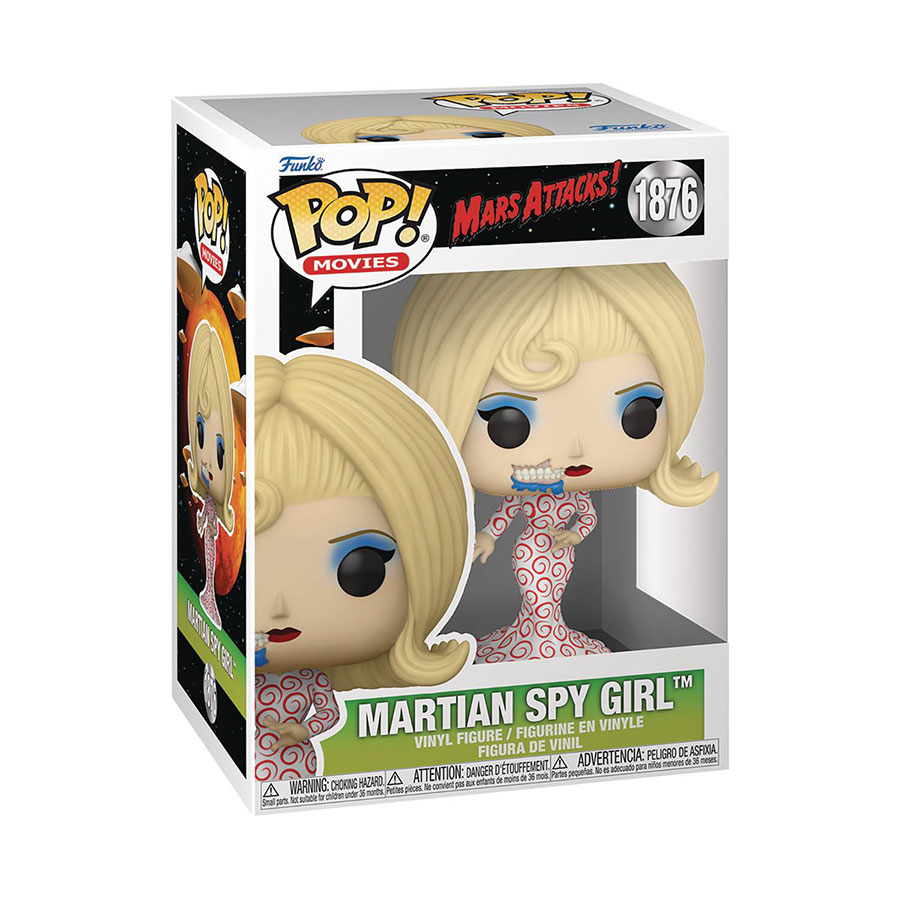 POP Movies Mars Attacks Alien Woman Vinyl Figure