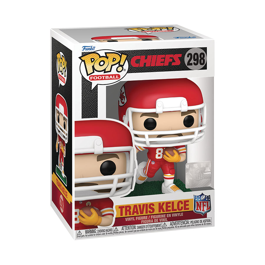 POP NFL Chiefs Travis Kelce Road Vinyl Figure