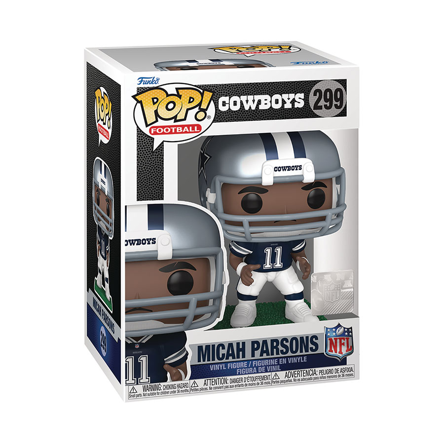 POP NFL Cowboys Micah Parsons Color Vinyl Figure