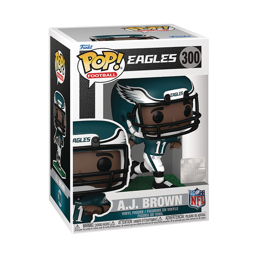 POP NFL Eagles AJ Brown Color Vinyl Figure