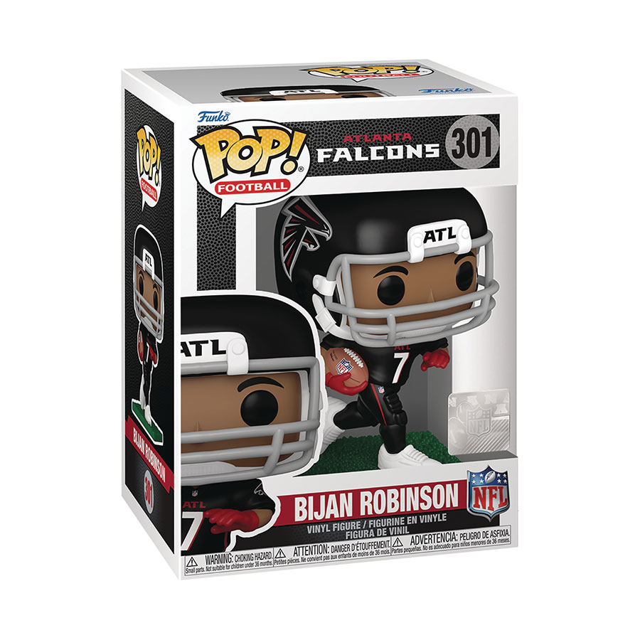 POP NFL Falcons Bijan Robinson Color Vinyl Figure