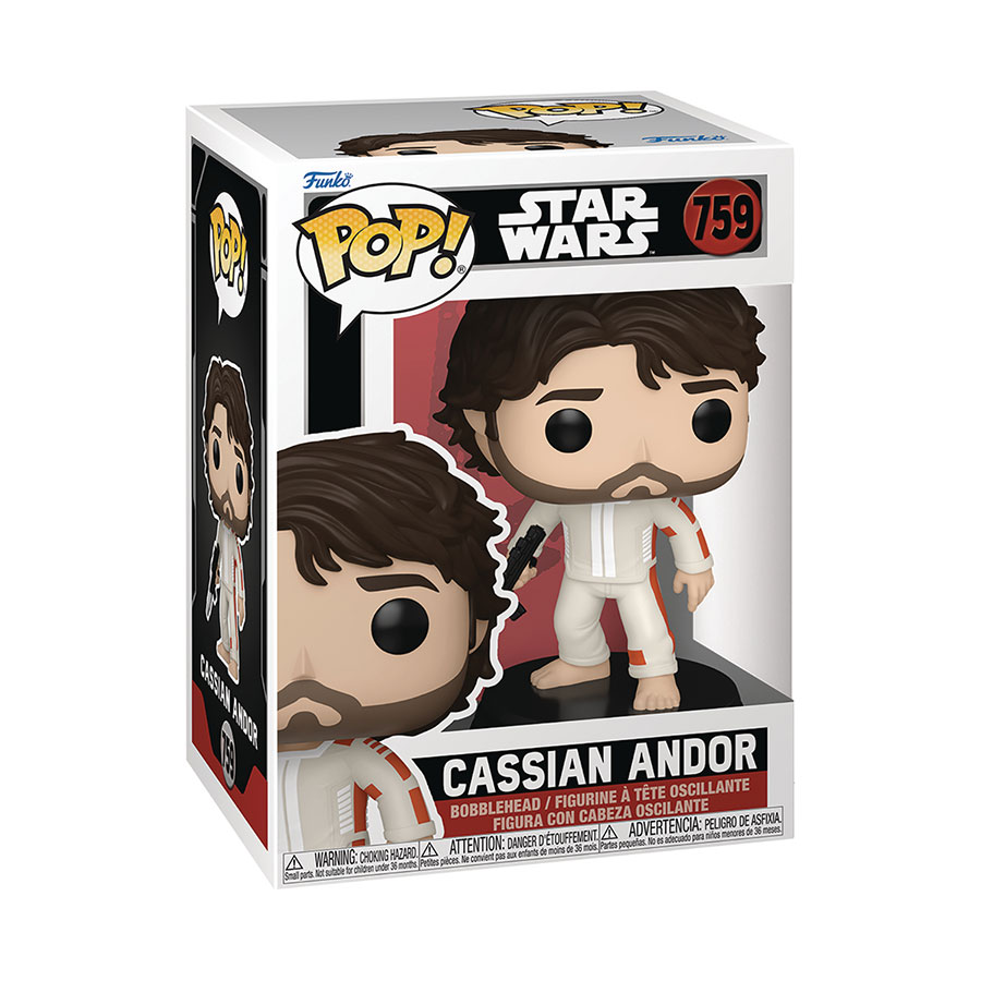 POP Star Wars Andor Series 2 Cassian Andor Vinyl Bobble Head