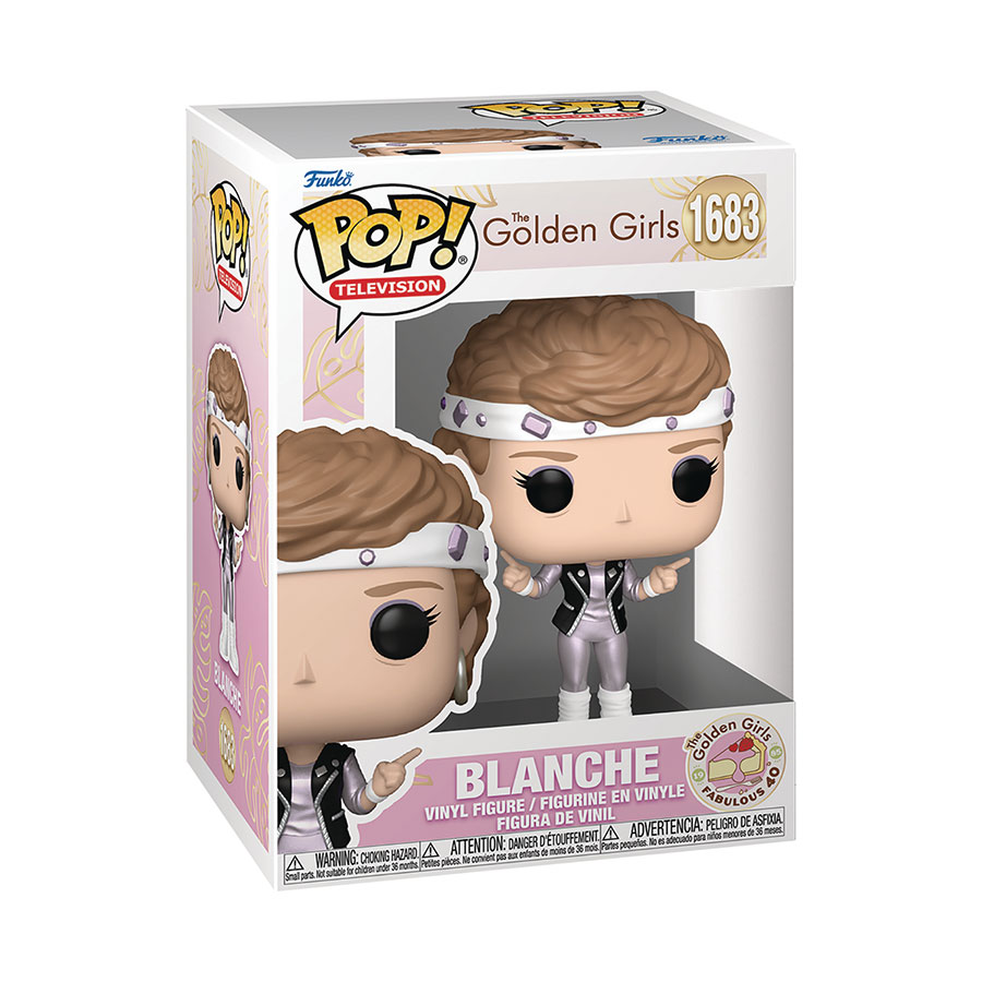 POP Television Golden Girls 40th Anniversary Blanche Vinyl Figure
