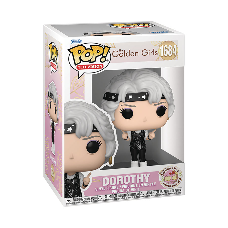 POP Television Golden Girls 40th Anniversary Dorothy Vinyl Figure