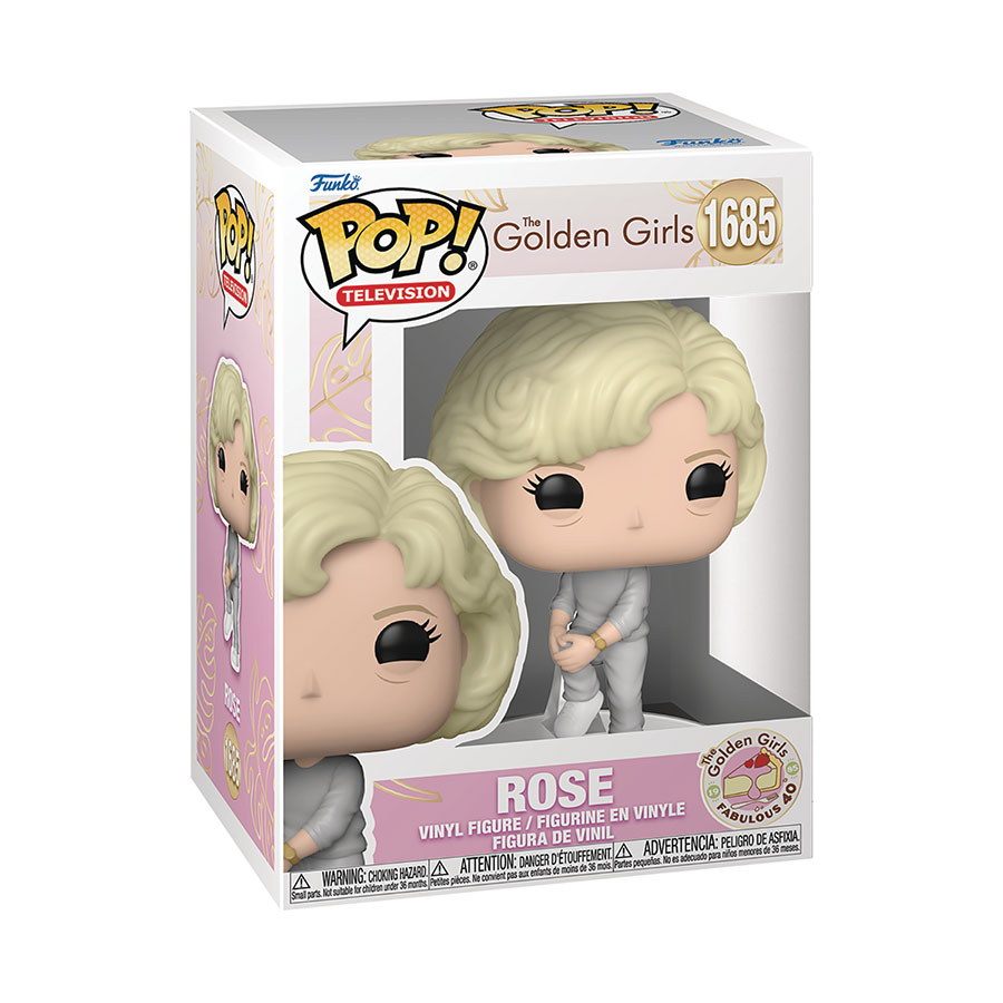 POP Television Golden Girls 40th Anniversary Rose Vinyl Figure
