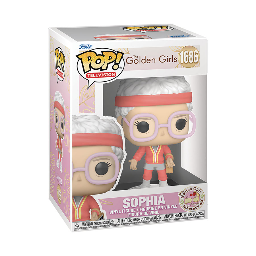 POP Television Golden Girls 40th Anniversary Sophia Vinyl Figure
