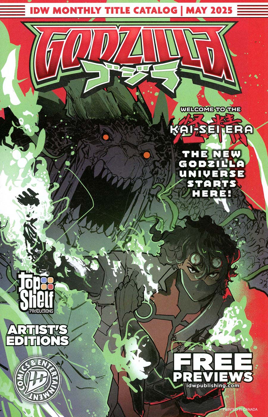 IDW Monthly Title Catalog 2025-05 May 2025 - FREE - Limit 1 Per Customer