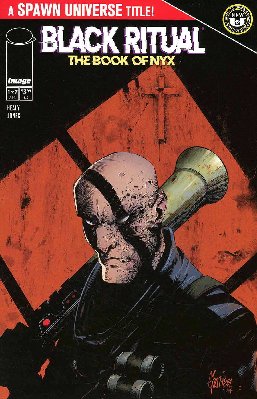 Black Ritual The Book Of Nyx #1 Cover B Variant Jonathan Glapion Cover