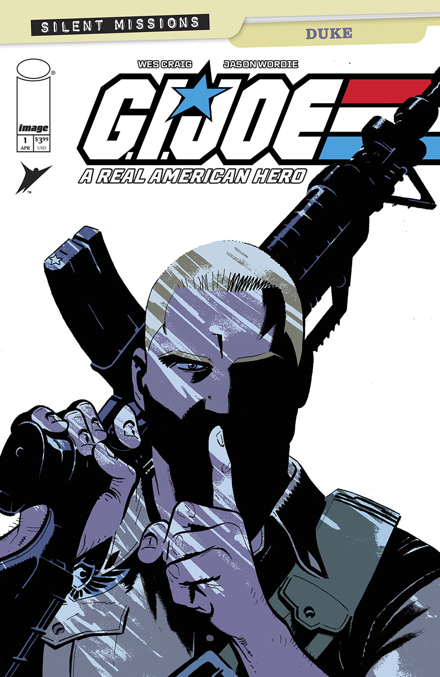 GI Joe A Real American Hero Silent Missions Duke #1 (One Shot) Cover A Regular Wes Craig & Jason Wordie Cover