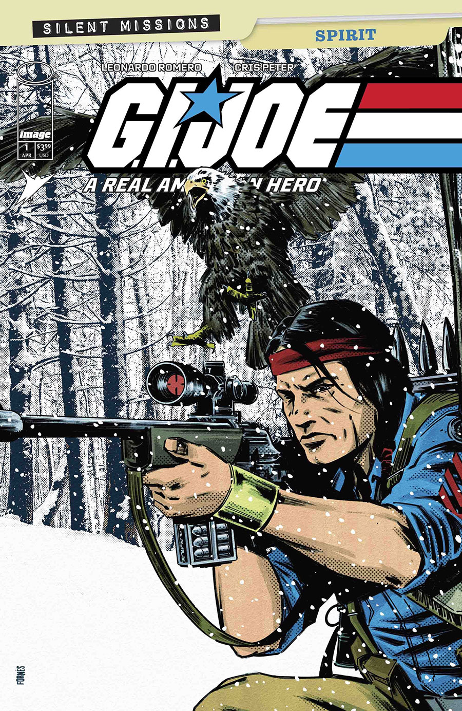 GI Joe A Real American Hero Silent Missions Spirit #1 (One Shot) Cover B Variant Jorge Fornes Cover