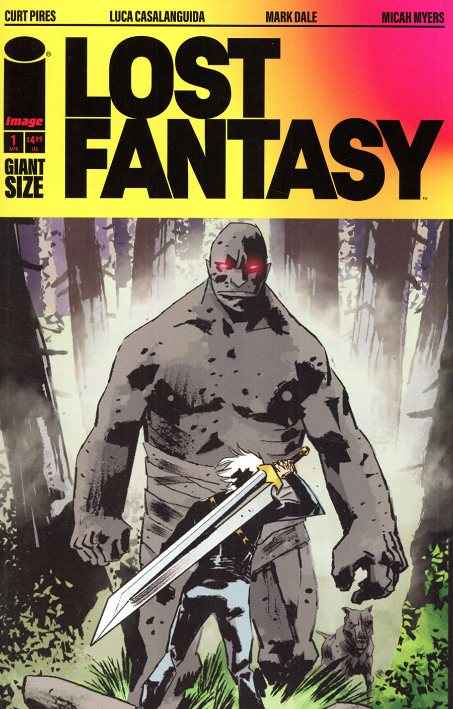 Lost Fantasy #1 Cover A Regular Luca Casalanguida Cover