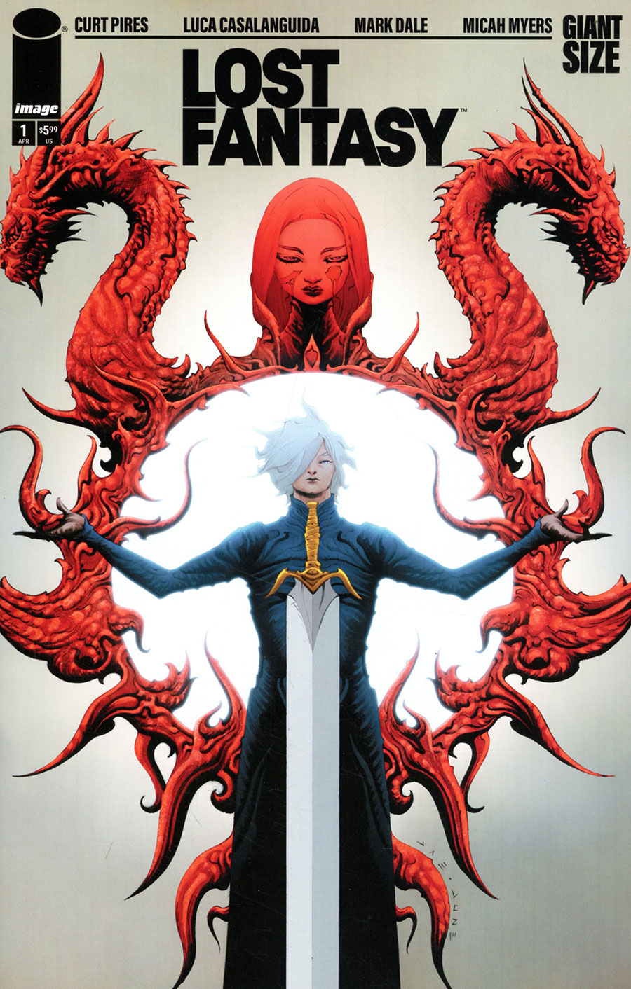 Lost Fantasy #1 Cover E Incentive Jae Lee Variant Cover