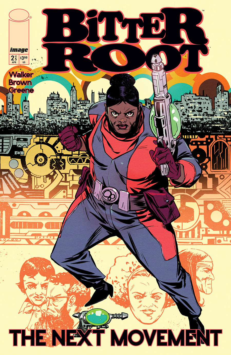 Bitter Root The Next Movement #2 Cover A Regular Sanford Greene Connecting Cover