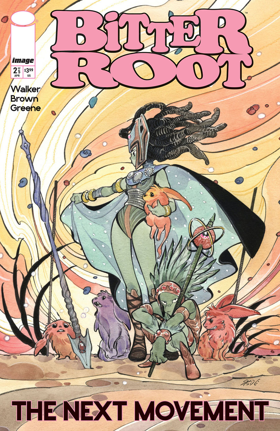 Bitter Root The Next Movement #2 Cover C Incentive Peach Momoko Variant Cover