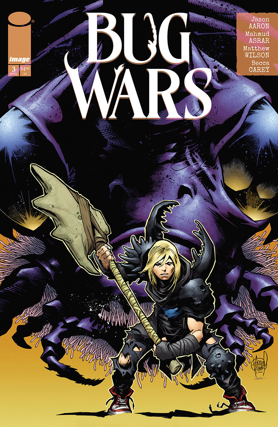 Bug Wars #3 Cover B Variant Adam Kubert & Laura Martin Cover