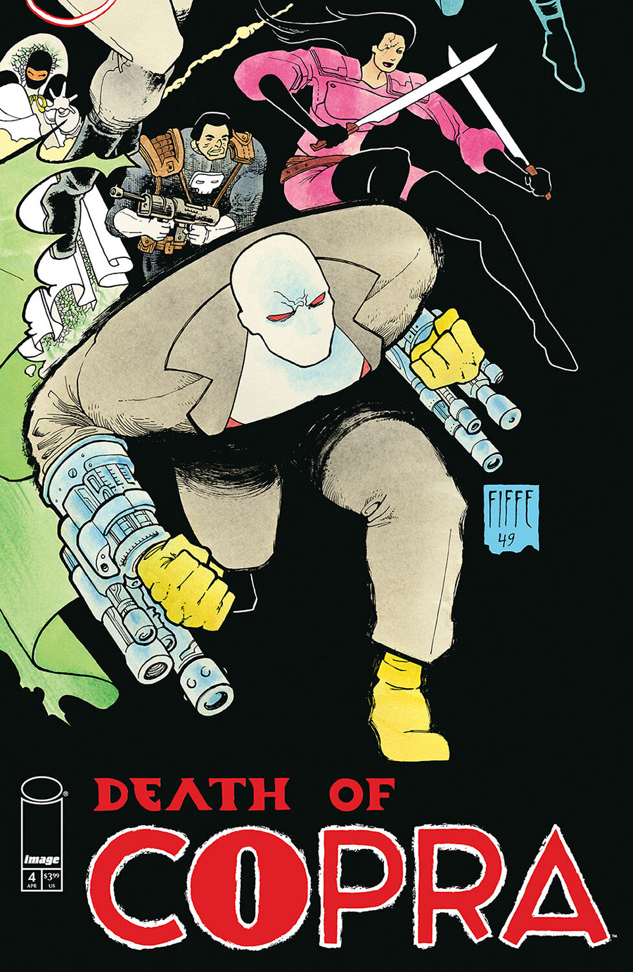 Death Of Copra #4 Cover C Incentive Michel Fiffe Connecting Variant Cover