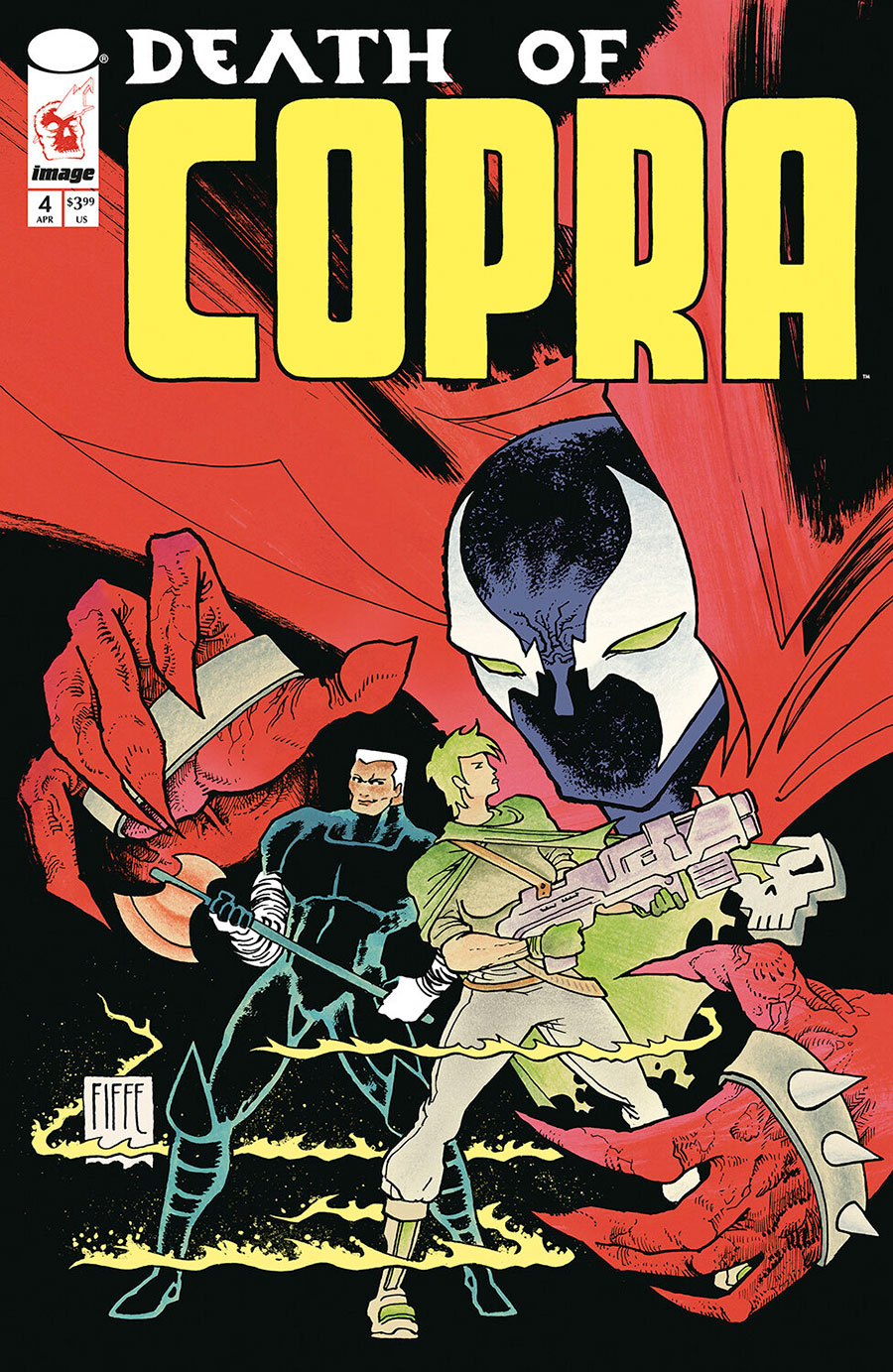 Death Of Copra #4 Cover E Incentive Michel Fiffe Spawn Variant Cover