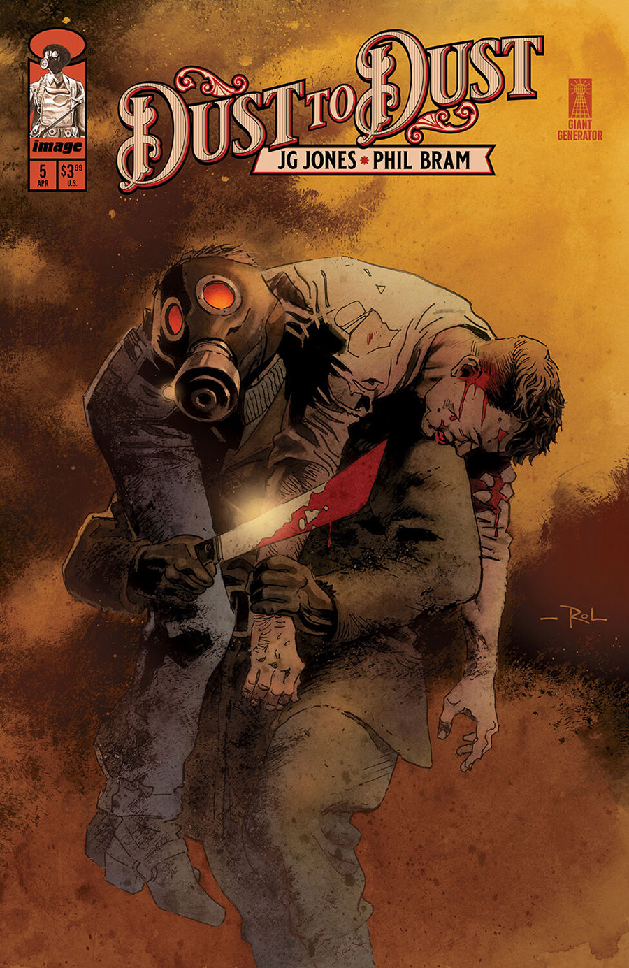 Dust To Dust #5 Cover B Incentive Roland Boschi & Chris Chuckry Variant Cover