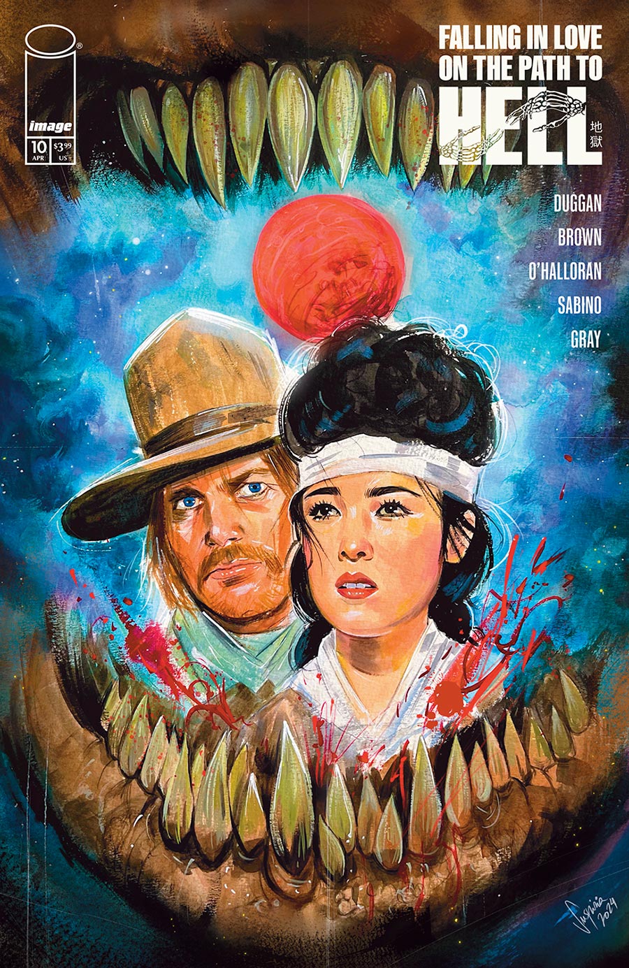 Falling In Love On The Path To Hell #10 Cover B Incentive Suspiria Variant Cover