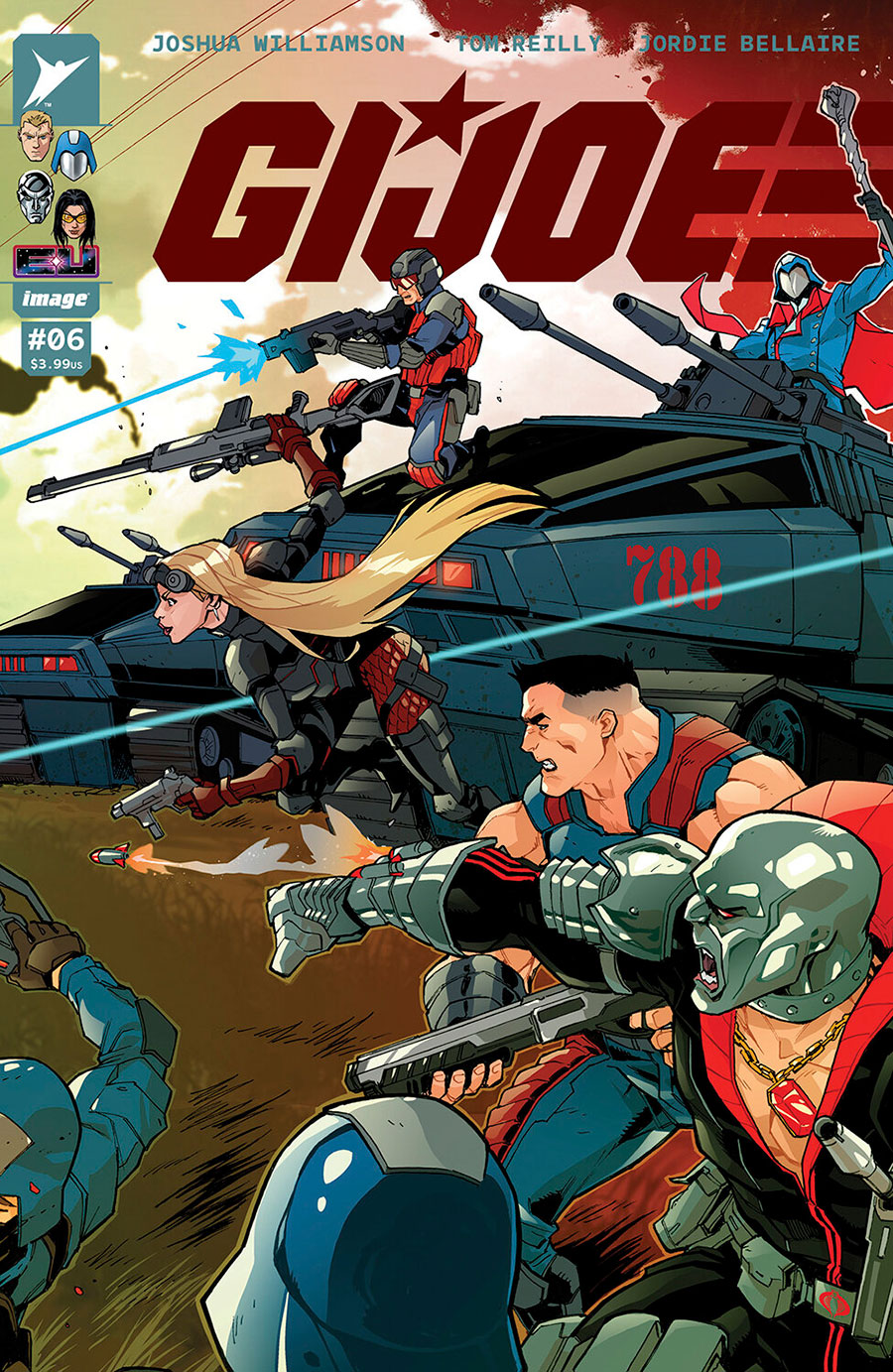 GI Joe Vol 10 #6 Cover D Incentive Karl Kerschl Connecting Variant Cover