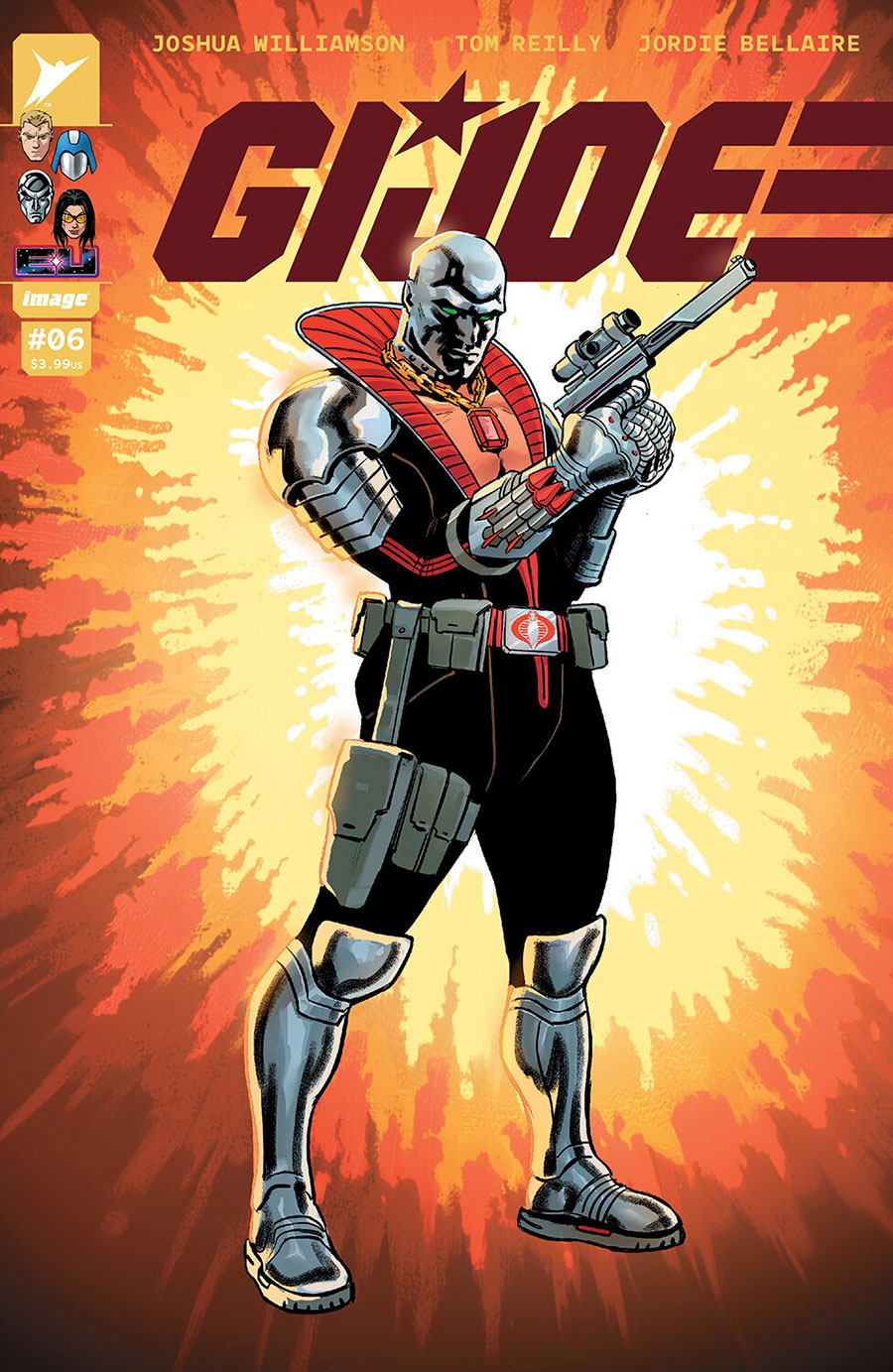 GI Joe Vol 10 #6 Cover E Incentive Travis Moore & Adriano Lucas Variant Cover