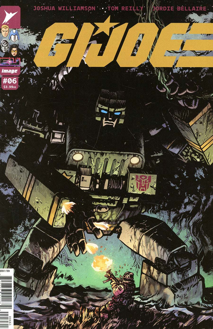 GI Joe Vol 10 #6 Cover F Incentive Daniel Warren Johnson & Mike Spicer Variant Cover