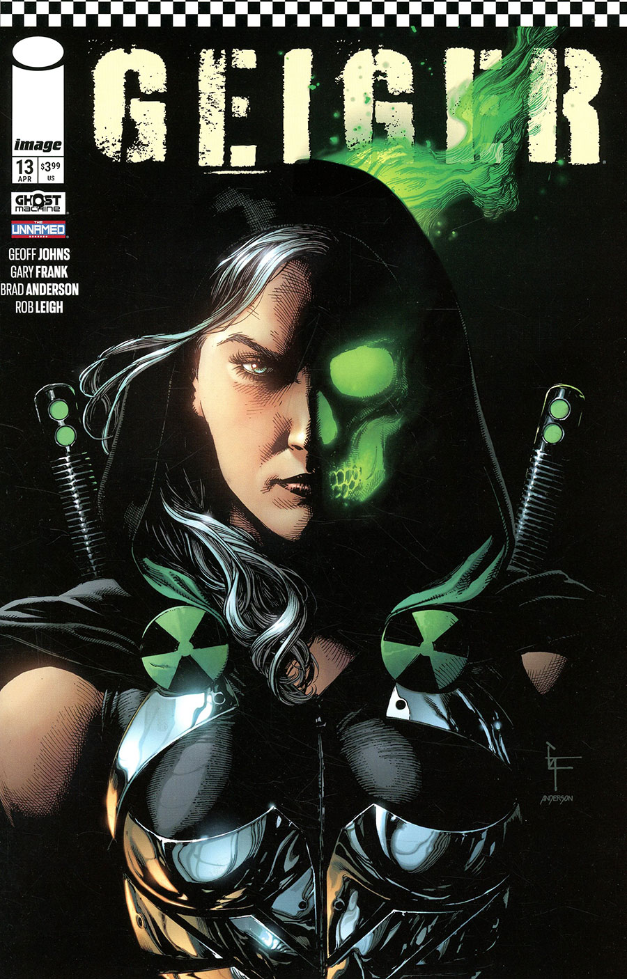 Geiger Vol 2 #13 Cover A Regular Gary Frank & Brad Anderson Cover