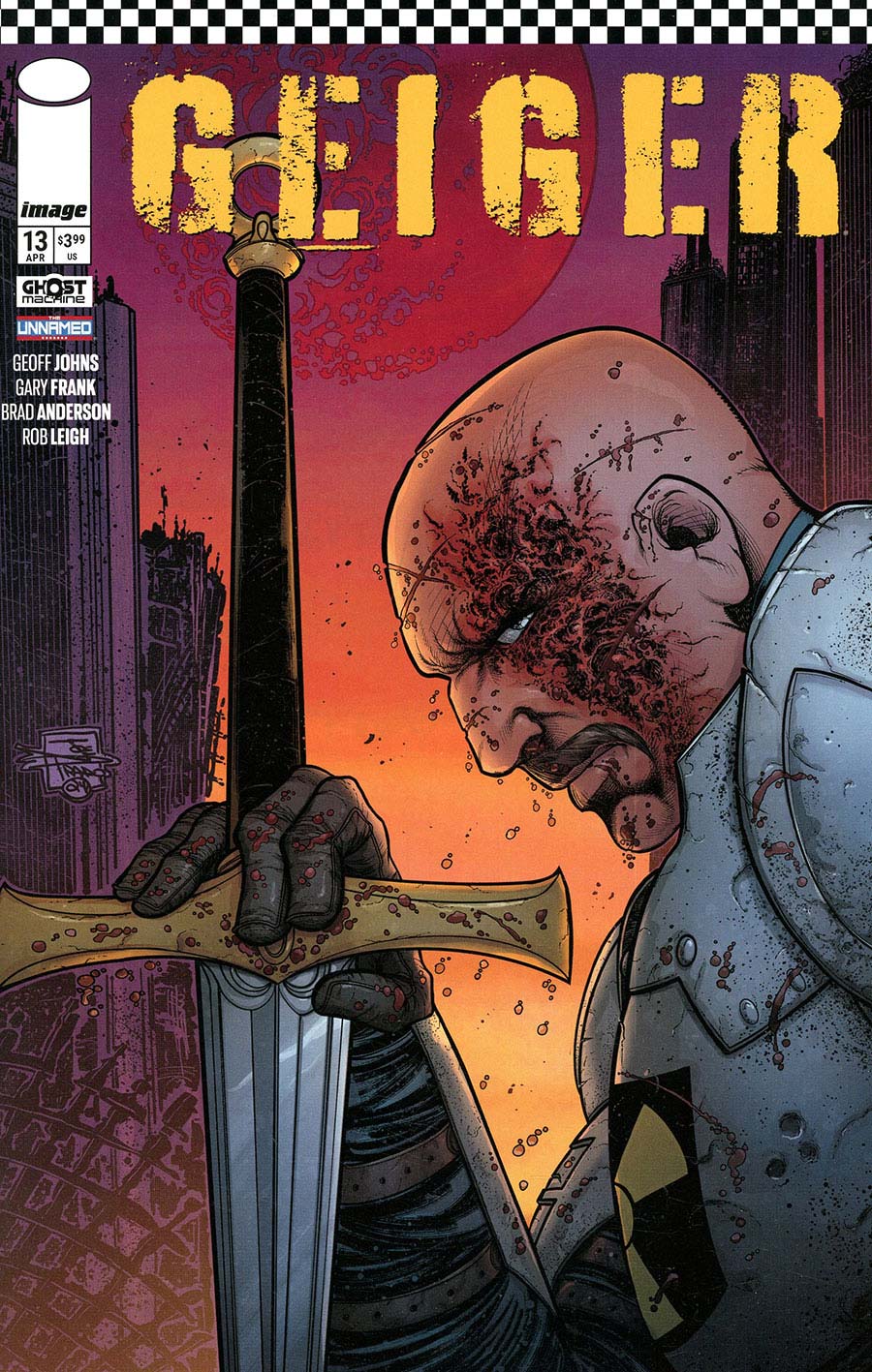 Geiger Vol 2 #13 Cover B Variant Joe Prado & Wes Dzioba Cover