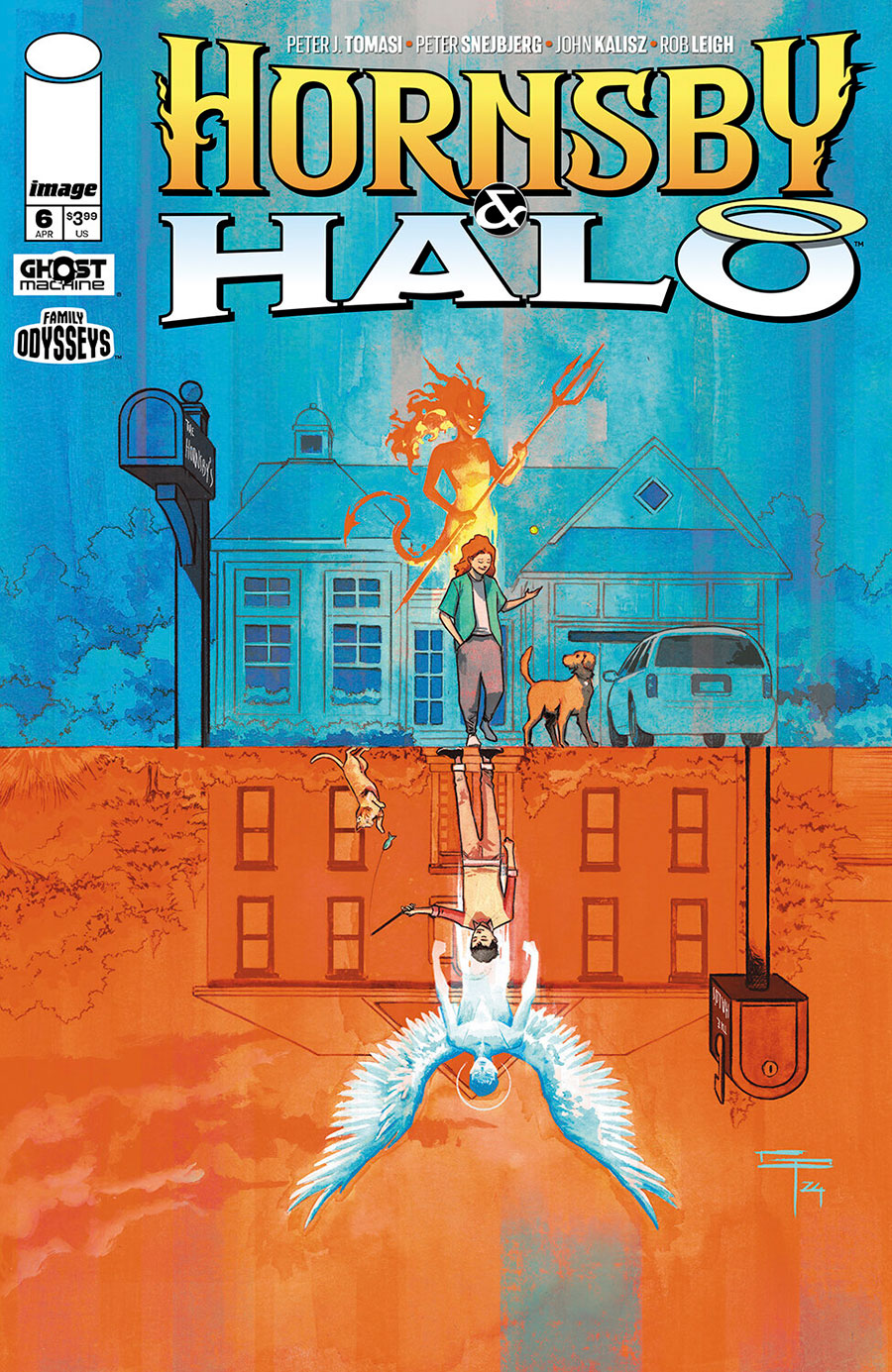 Hornsby & Halo #6 Cover B Variant German Peralta Cover