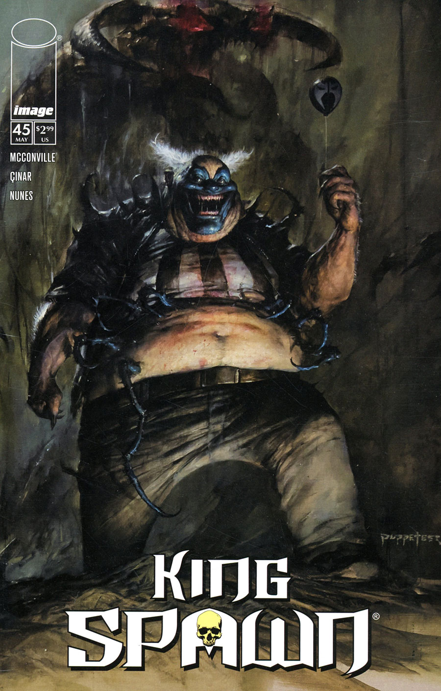 King Spawn #45 Cover A Regular Puppeteer Lee Cover