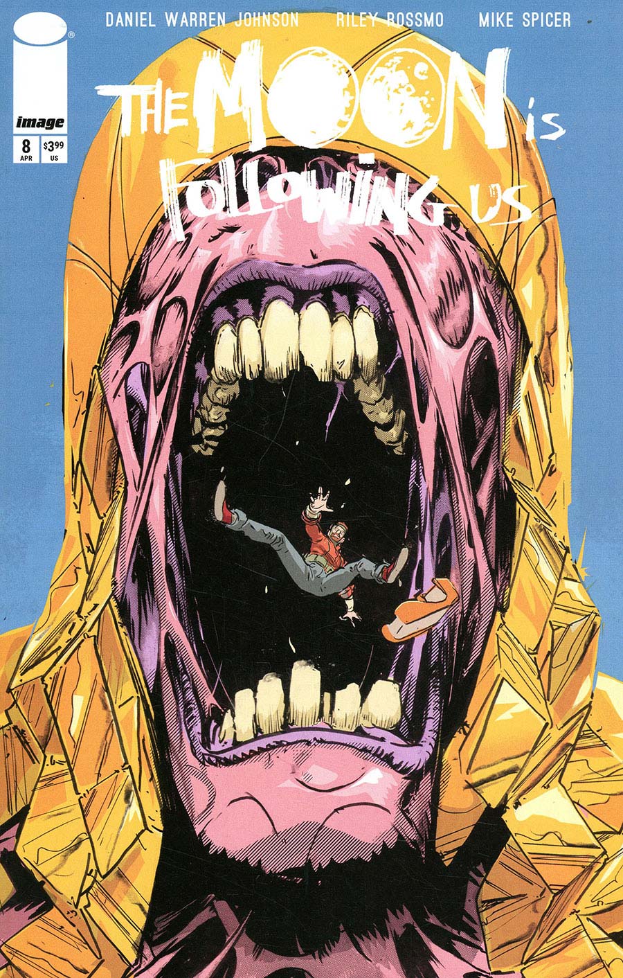 The Moon Is Following Us #8 Cover A Regular Riley Rossmo Cover