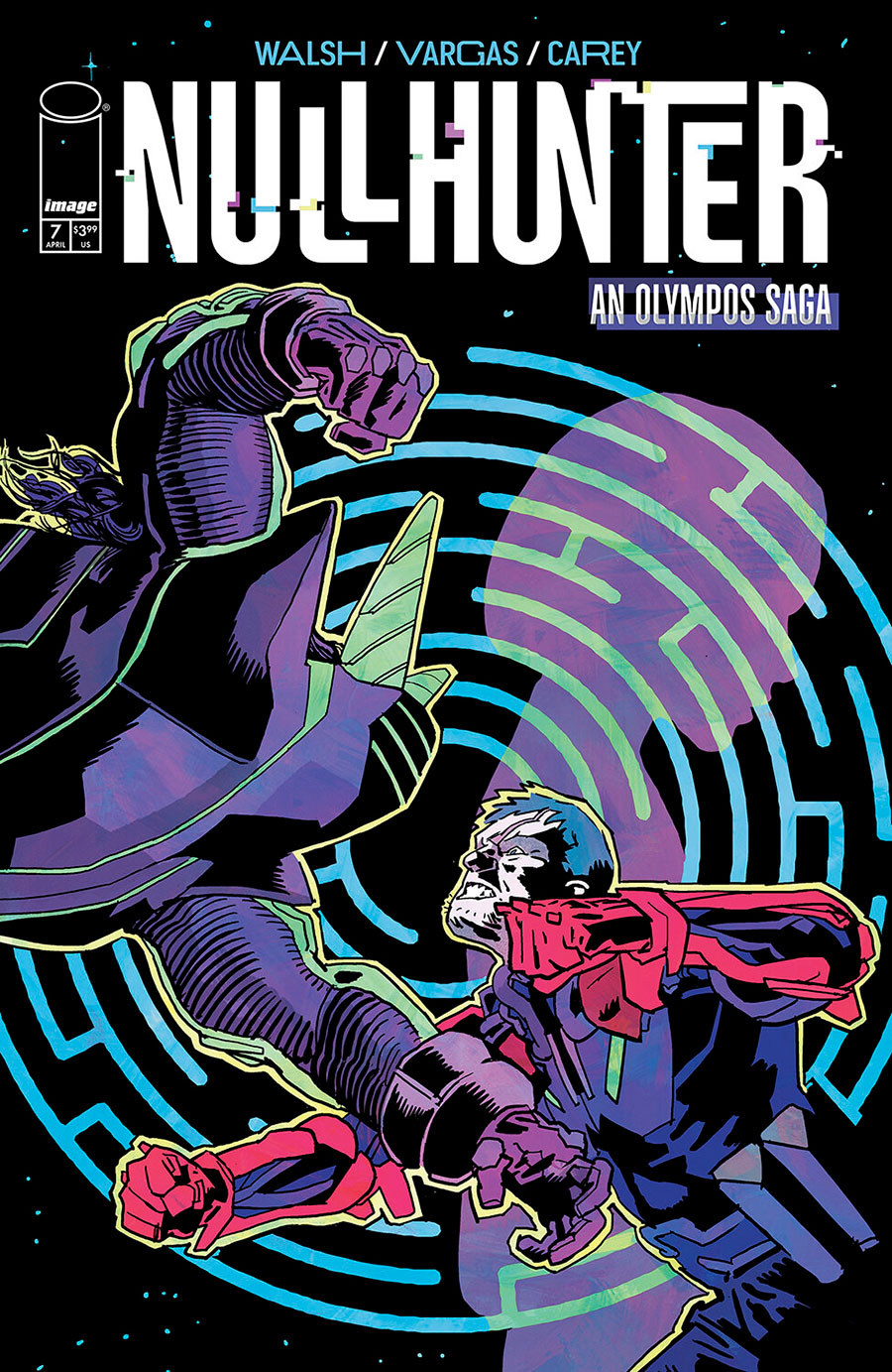 Nullhunter #7 Cover A Regular Michael Walsh Cover