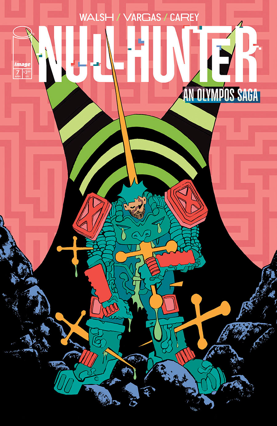 Nullhunter #7 Cover C Variant Aaron Losty Cover