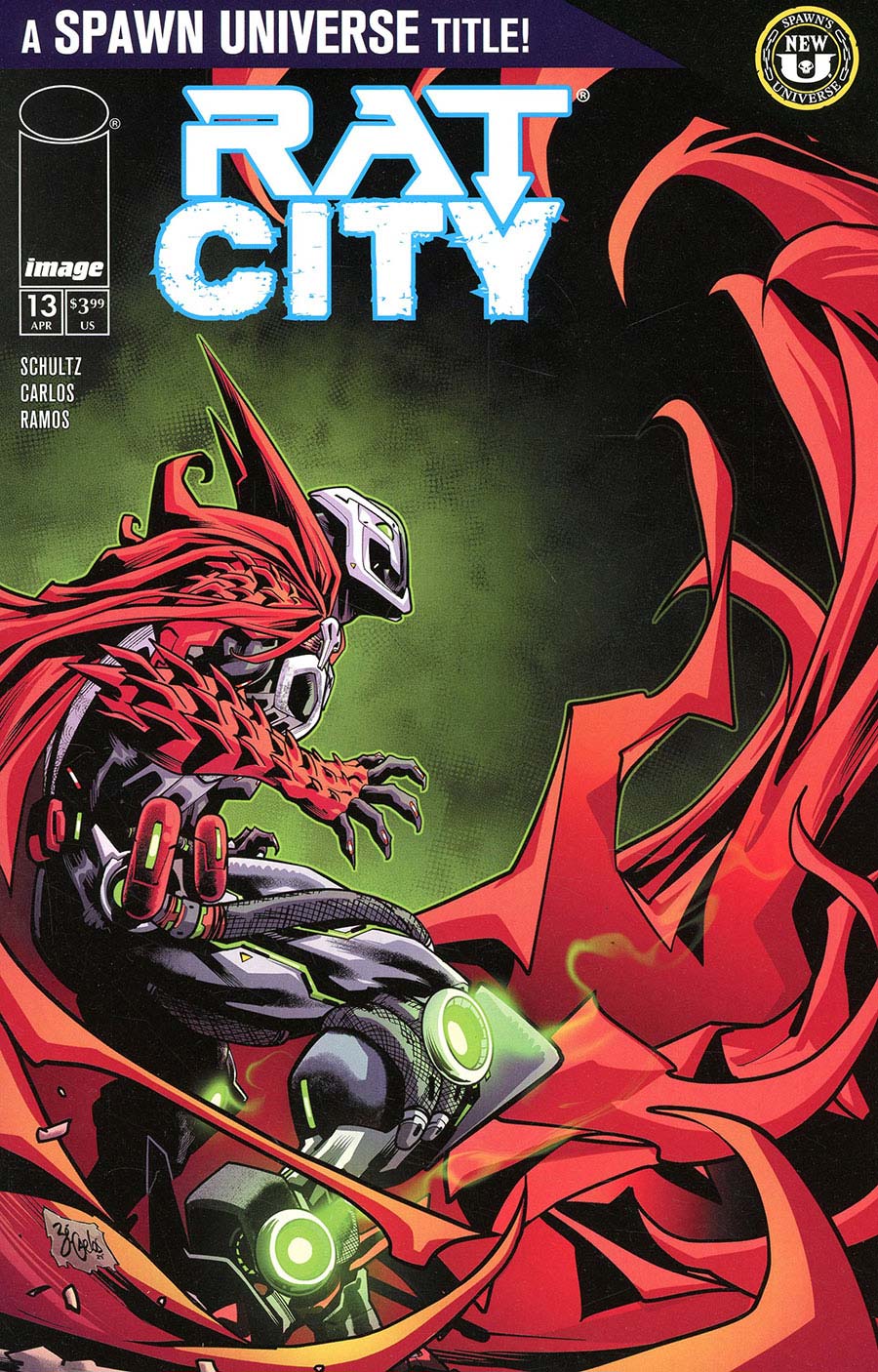 Rat City #13 Cover A Regular Ze Carlos Cover