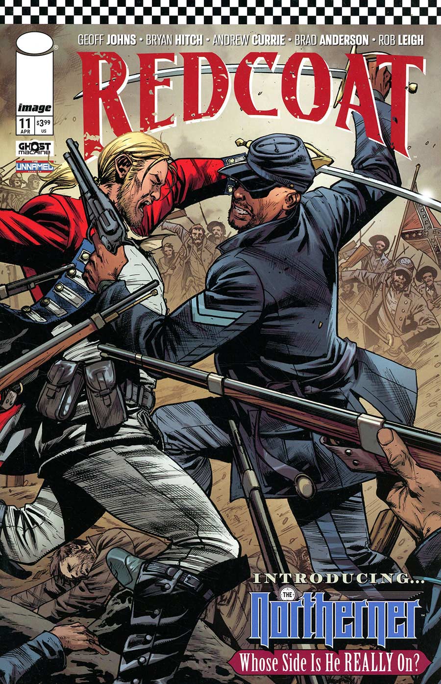 Redcoat #11 Cover A Regular Bryan Hitch & Brad Anderson Wraparound Cover (Limit 1 Per Customer)