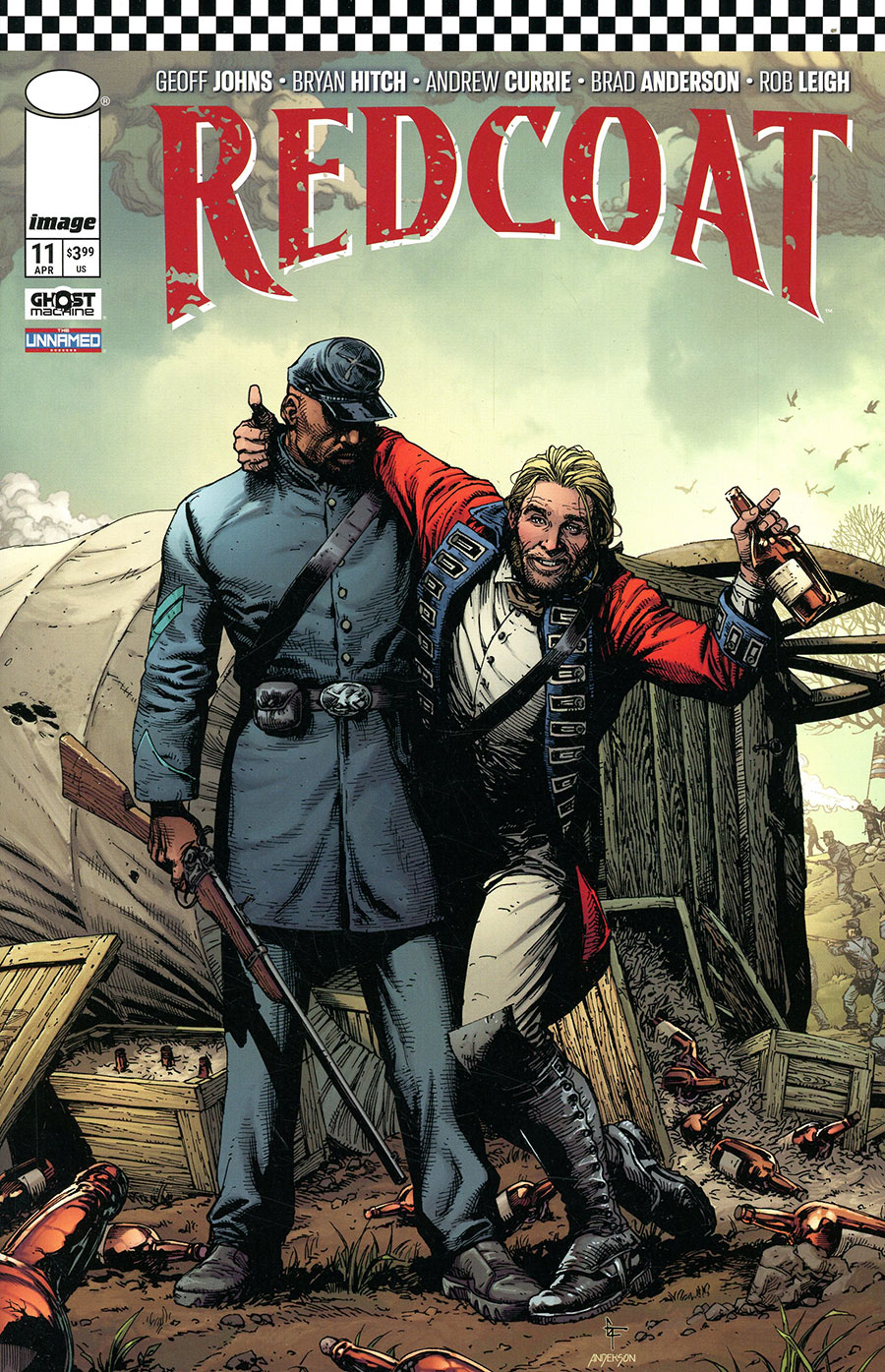 Redcoat #11 Cover B Variant Gary Frank & Brad Anderson Cover (Limit 1 Per Customer)