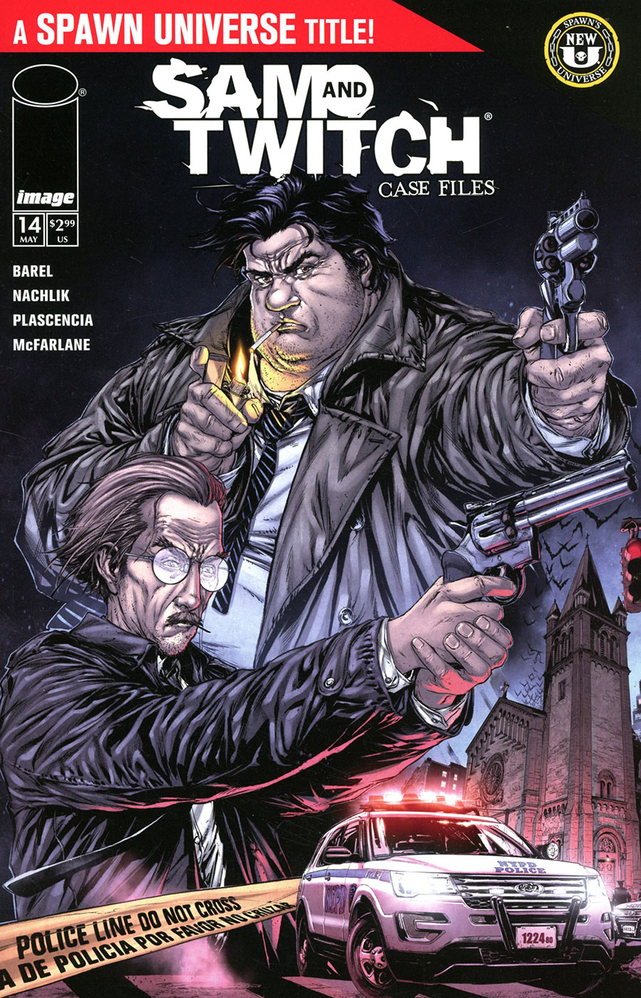 Sam And Twitch Case Files #14 Cover A Regular Raymond Gay Cover (Spawn Universe)