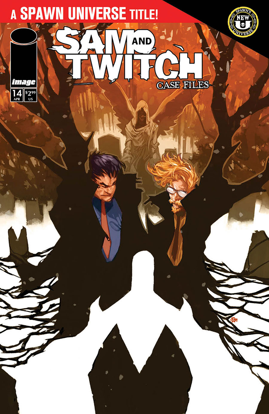 Sam And Twitch Case Files #14 Cover B Variant Don Aguillo Cover (Spawn Universe)