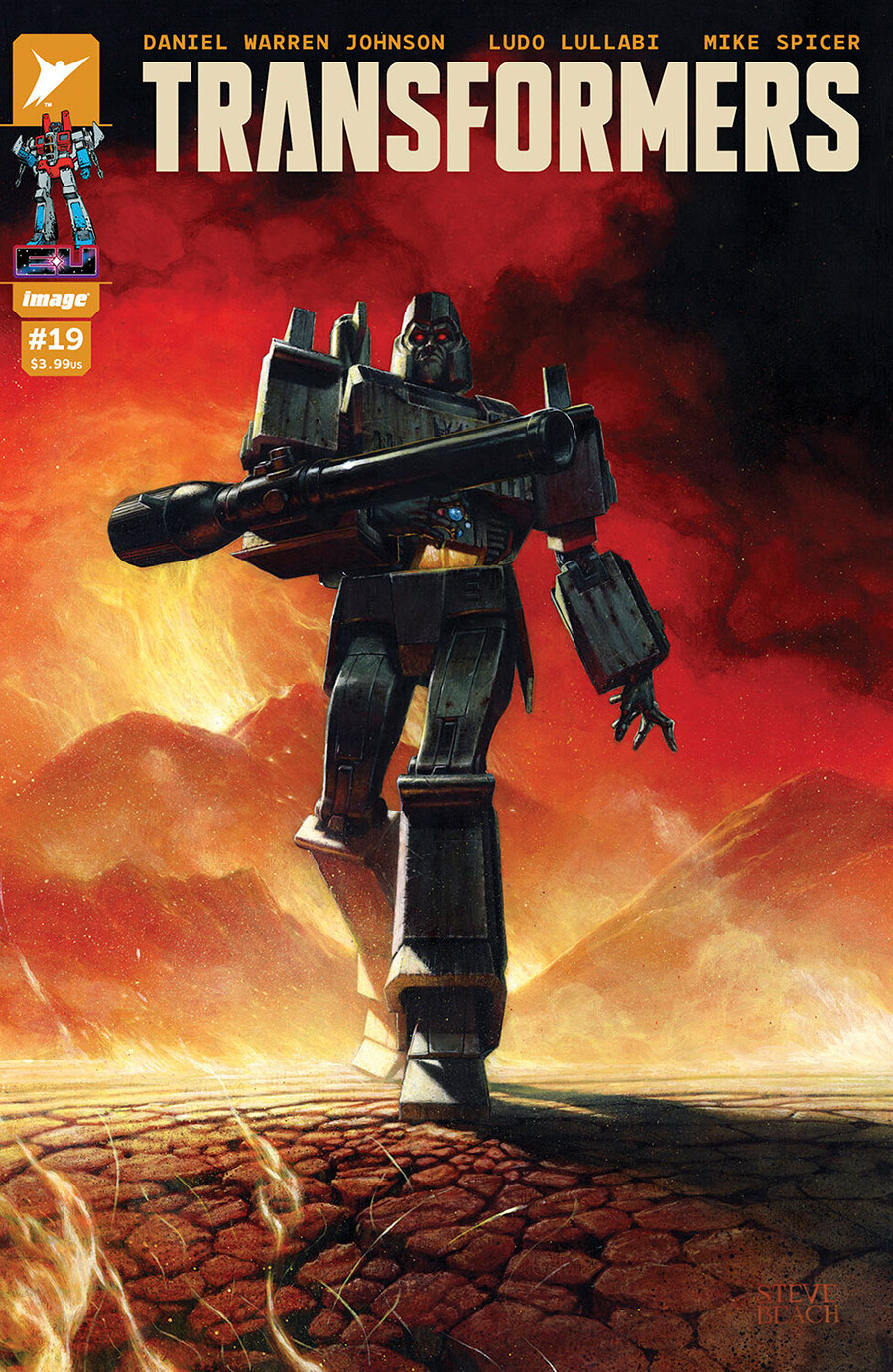 Transformers Vol 5 #19 Cover D Incentive Steve Beach Variant Cover