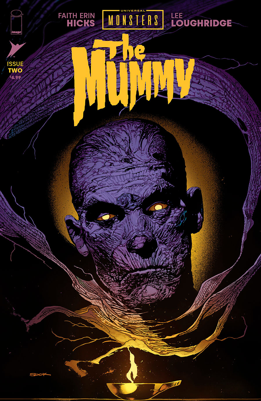Universal Monsters The Mummy #2 Cover B Variant Ryan Sook Cover