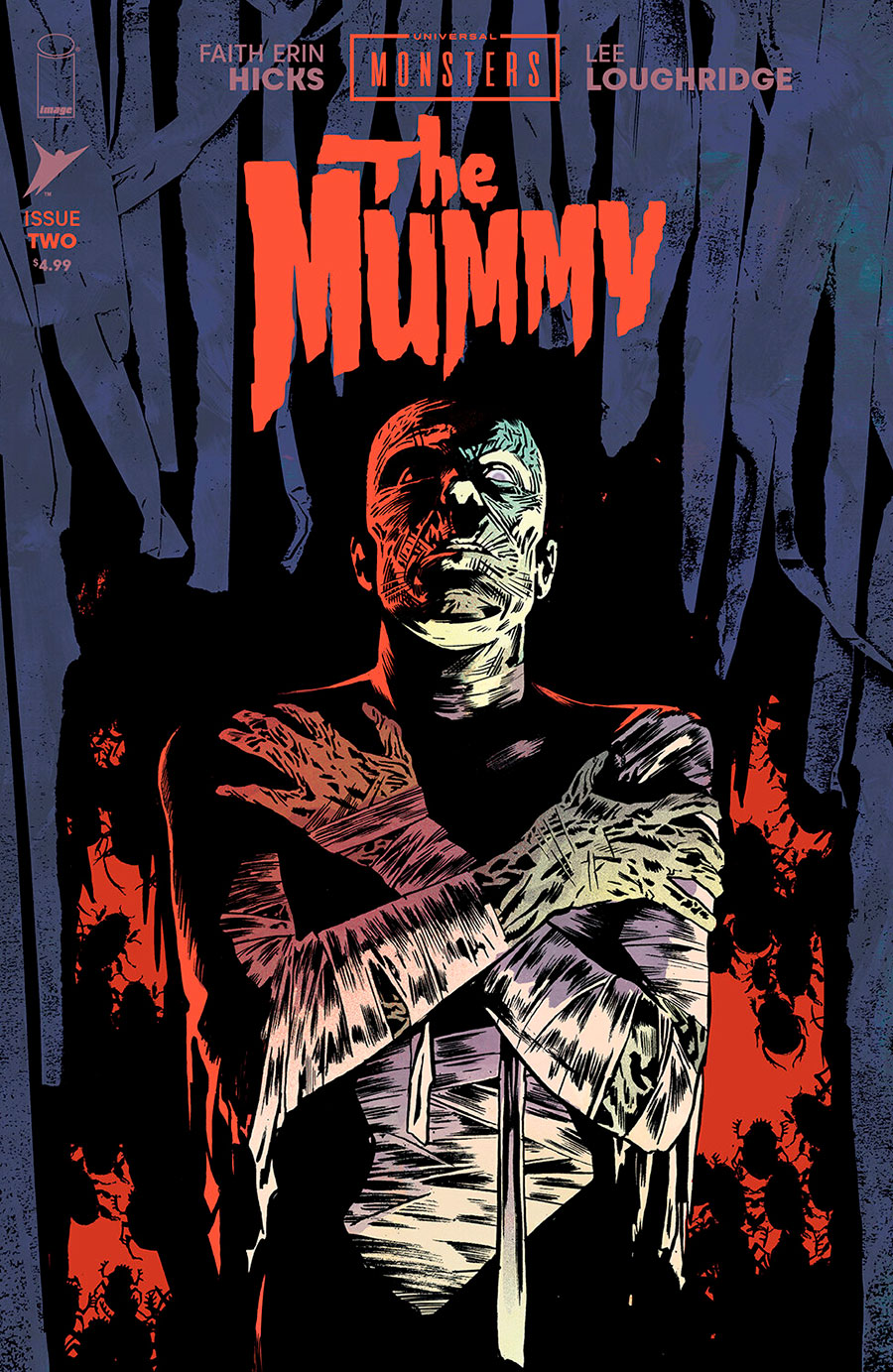 Universal Monsters The Mummy #2 Cover E Incentive Michael Walsh Variant Cover