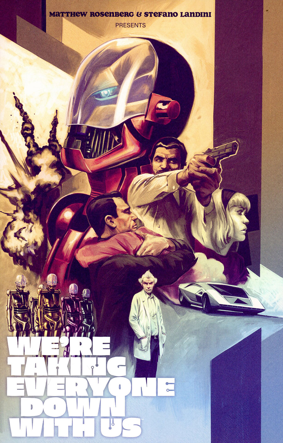 Were Taking Everyone Down With Us #2 Cover C Variant Elia Bonetti Cover