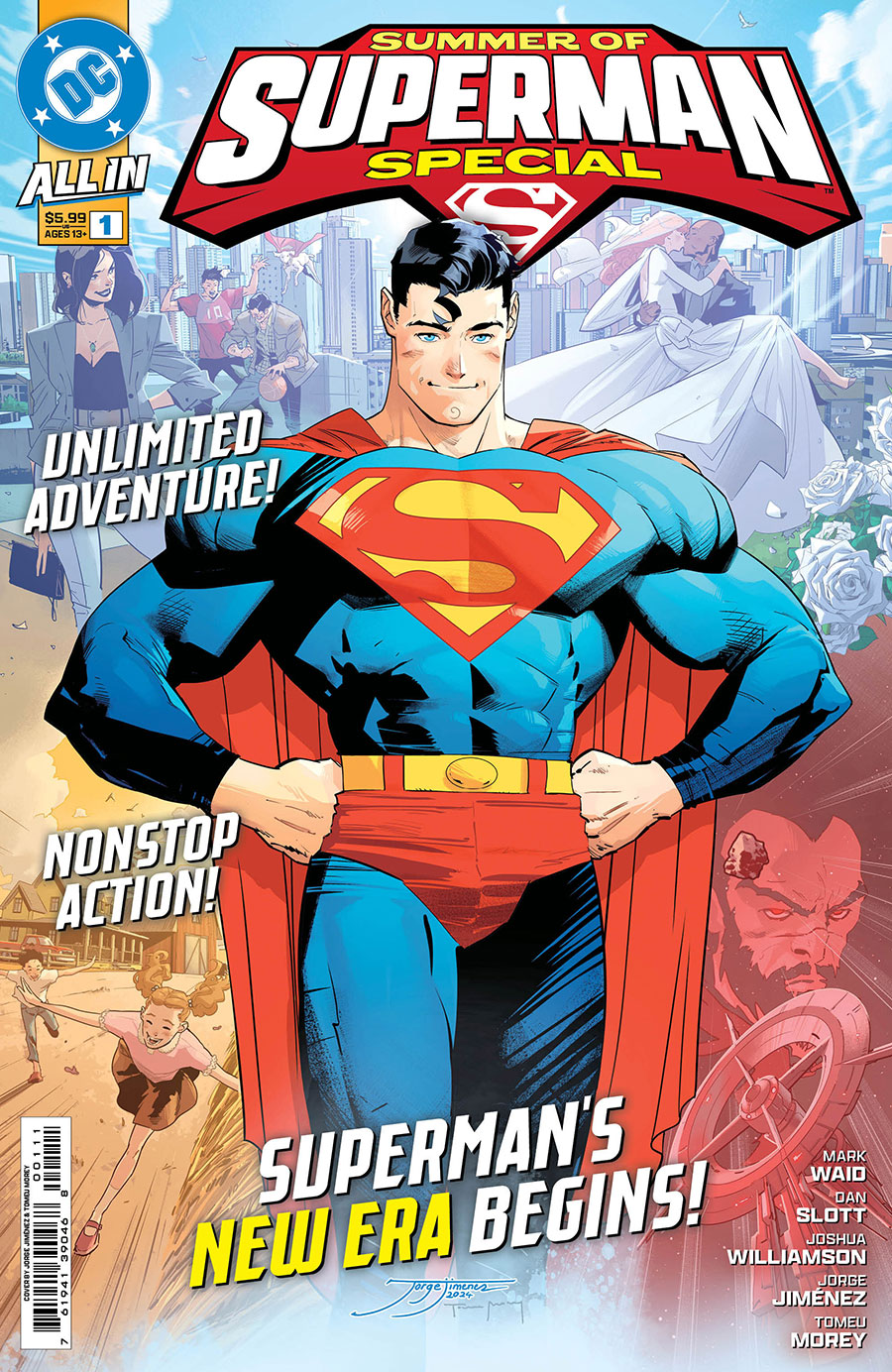 Summer Of Superman Special #1 (One Shot) Cover A Regular Jorge Jimenez Cover (DC All In)