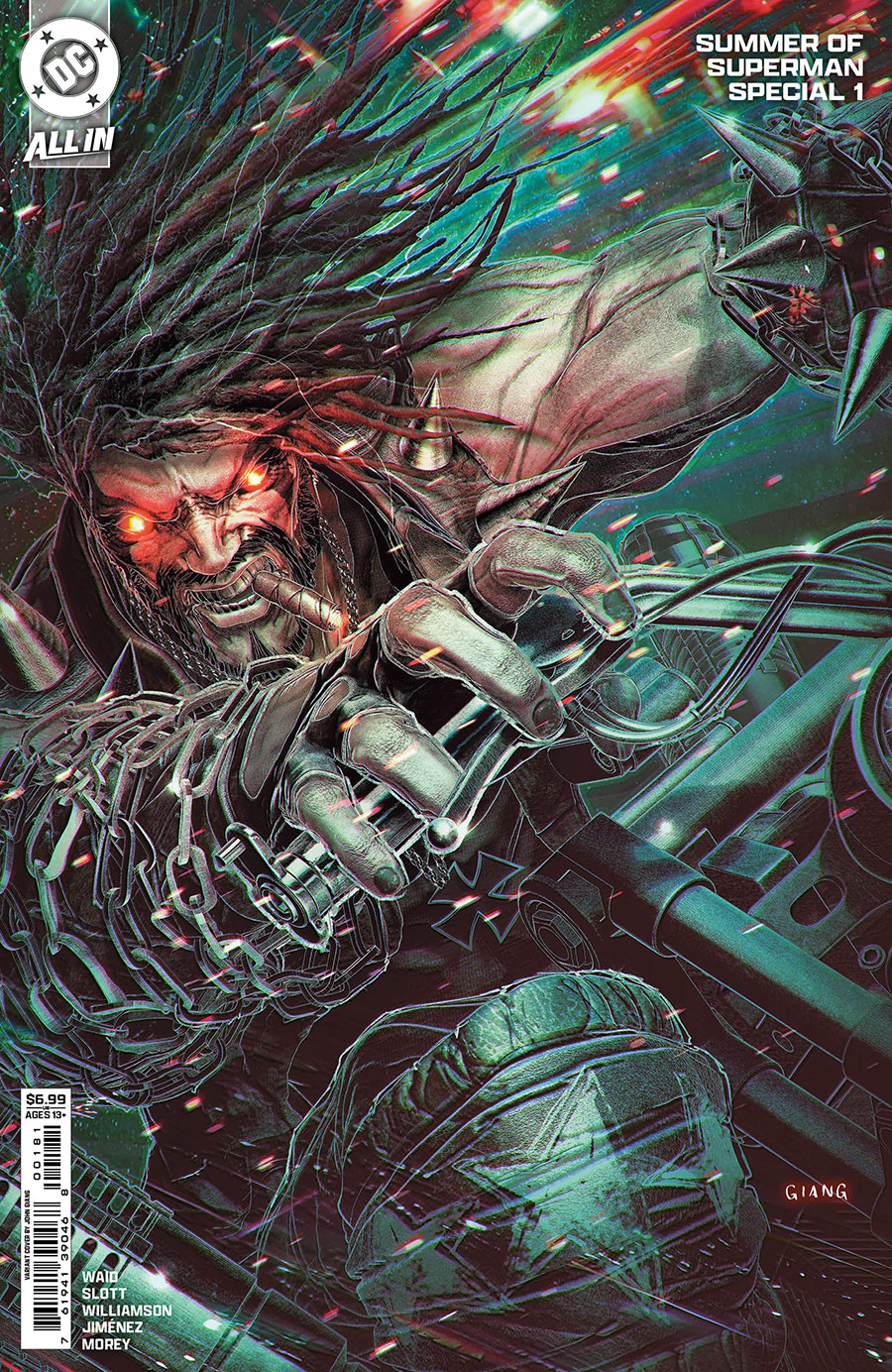 Summer Of Superman Special #1 (One Shot) Cover C Variant John Giang Card Stock Cover (DC All In)