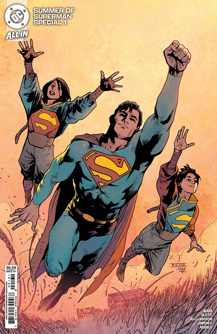 Summer Of Superman Special #1 (One Shot) Cover D Variant Mahmud Asrar Card Stock Cover (DC All In)