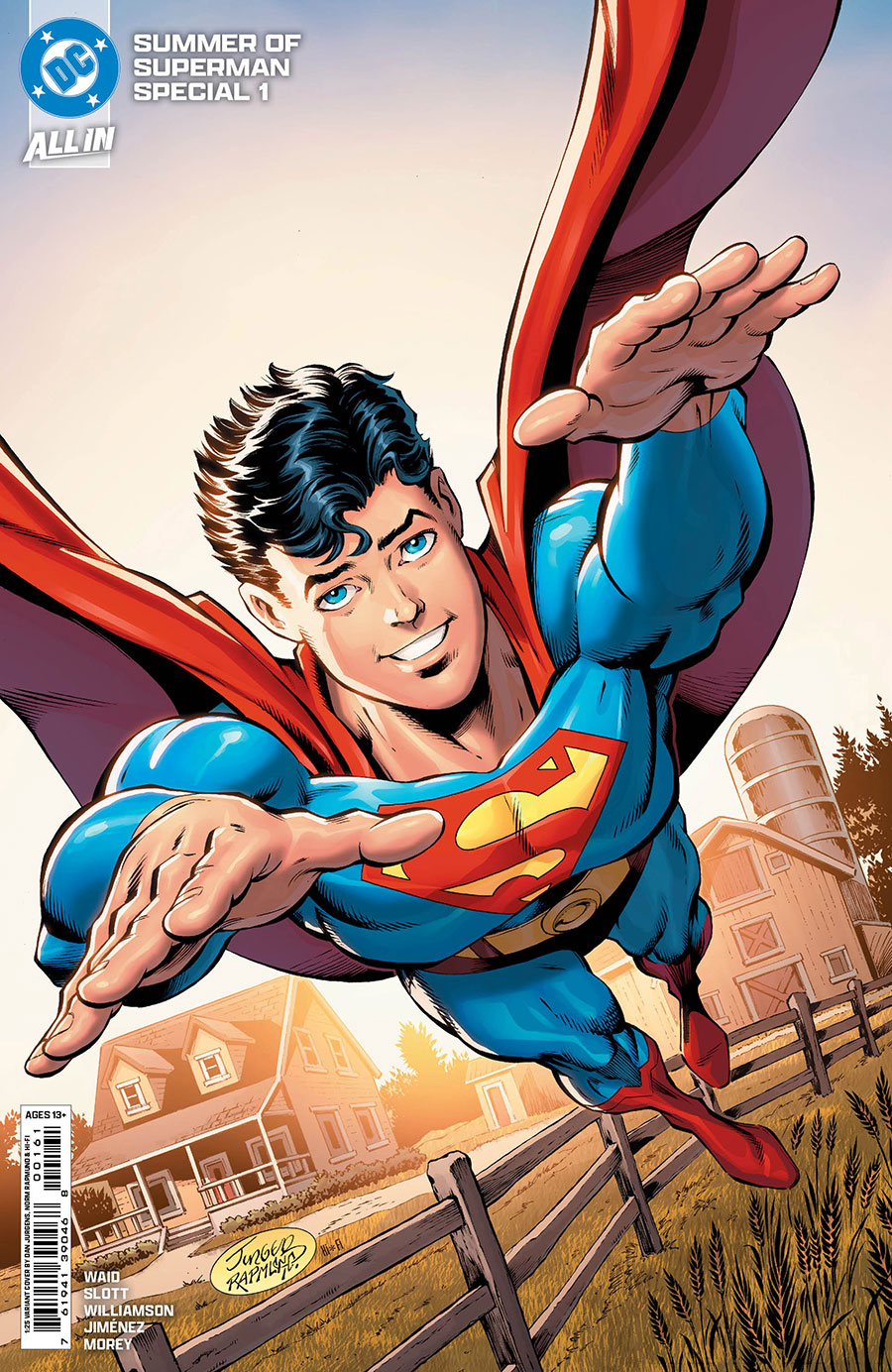 Summer Of Superman Special #1 (One Shot) Cover G Incentive Dan Jurgens Card Stock Variant Cover (DC All In)