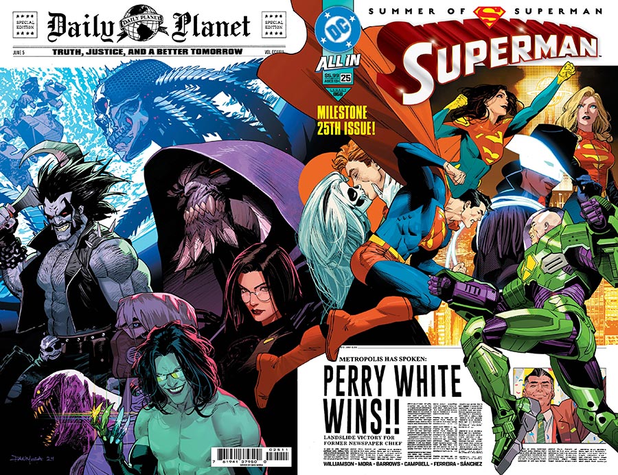 Superman Vol 7 #25 Cover A Regular Dan Mora Cover (DC All In)