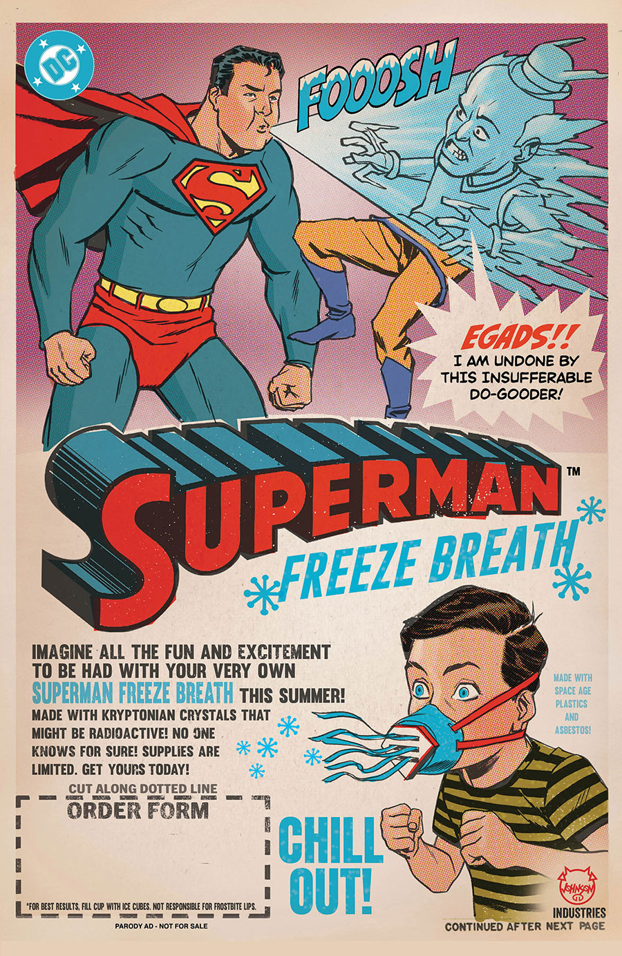 Superman Vol 7 #25 Cover I Incentive Dave Johnson Card Stock Variant Cover (DC All In)