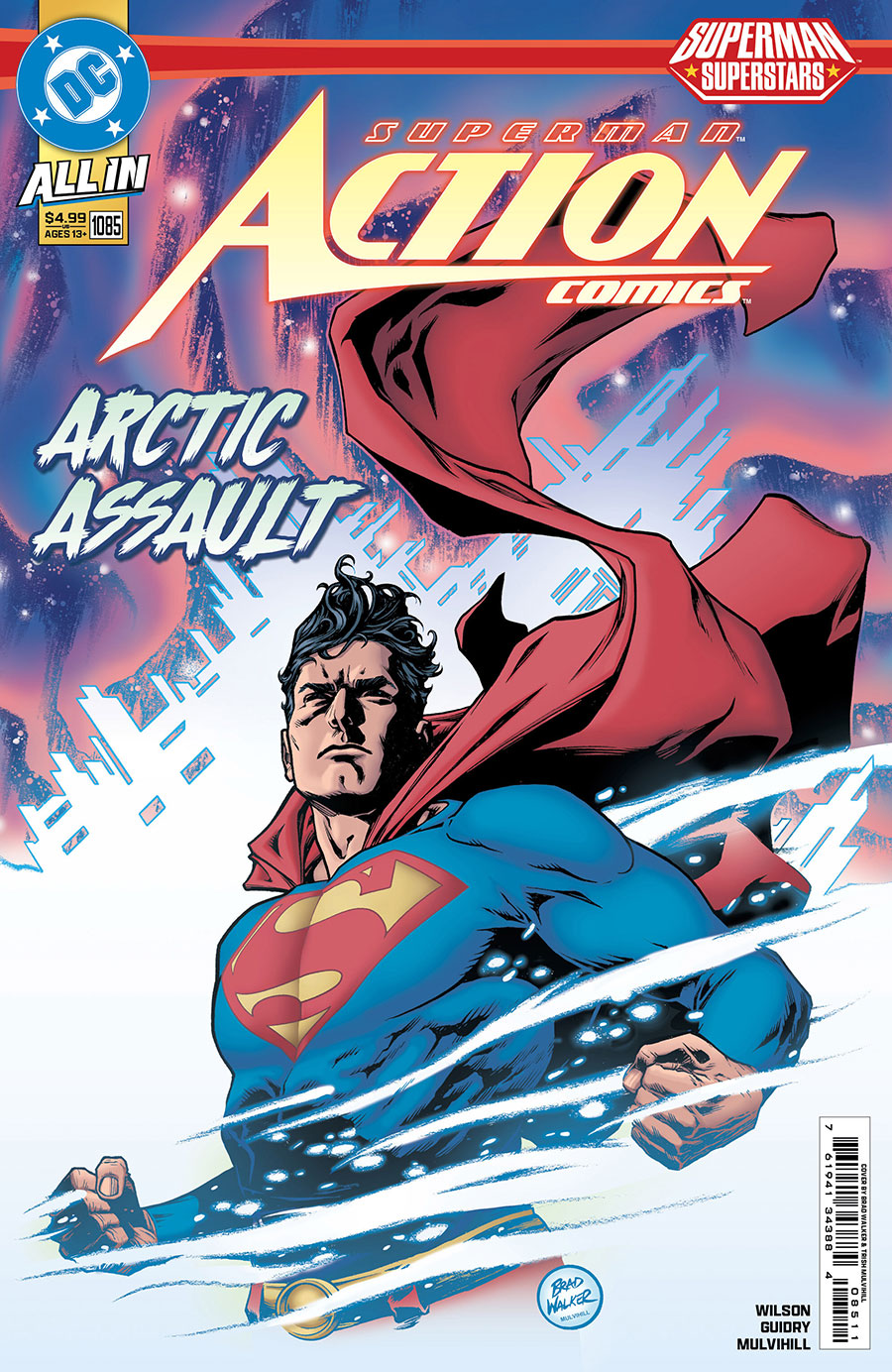 Action Comics Vol 2 #1085 Cover A Regular Brad Walker Cover (DC All In)
